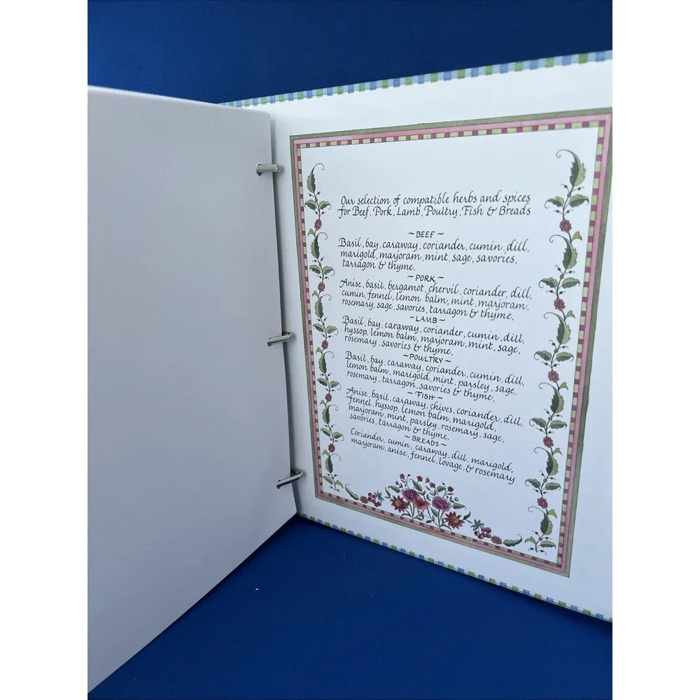 The Family Recipe Collection Book Binder With Tabs & Recipe Pages & Pockets 12
